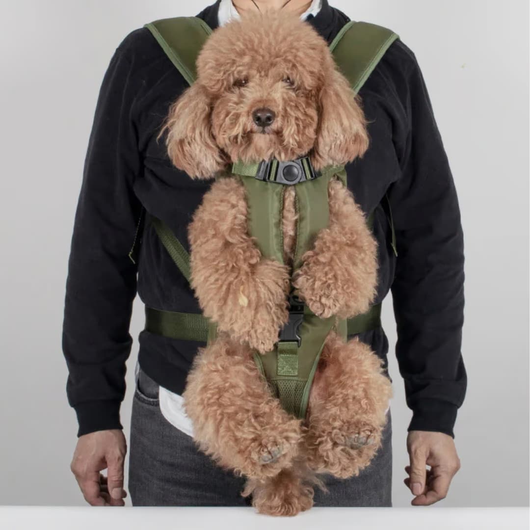 Sac à dos avant pour chien